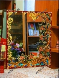зеркало с росписью